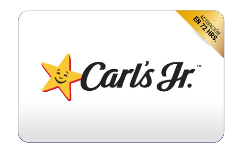 Gift Card carls jr