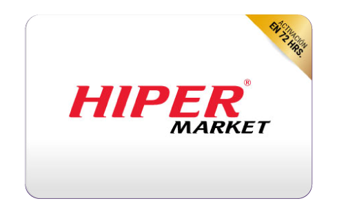 Gift Card Hiper Market