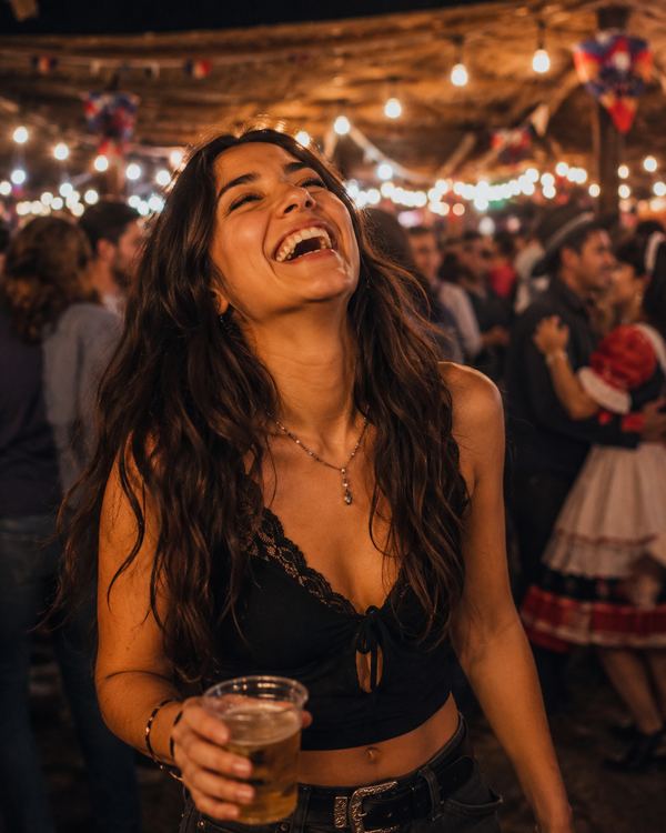 Fernanda, celebra en la fonda
